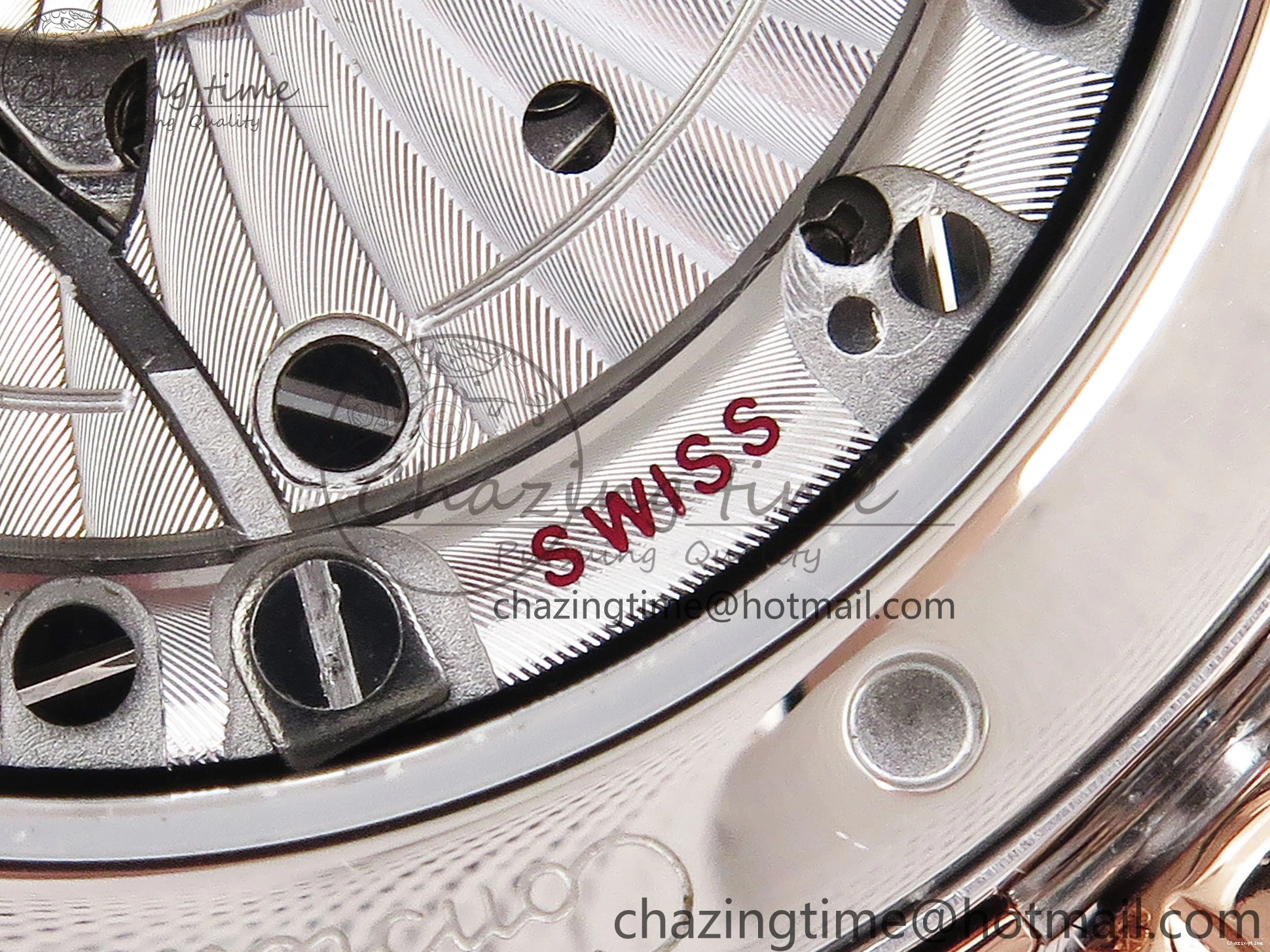 0414 Constellation 39mm SS RG ASWF 1:1 Best Edition White Diamonds Dial on SS RG Bracelet A Minimalist 7772